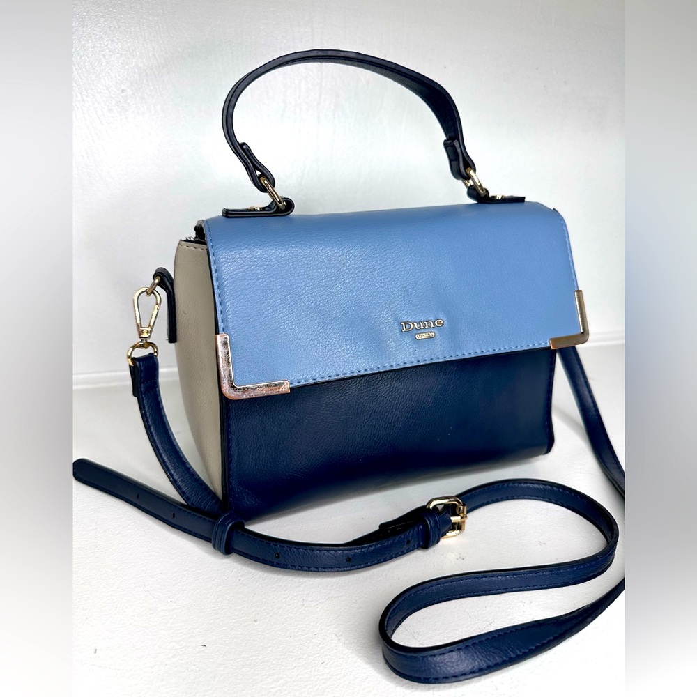 Dune London Lined Crossbody Color-block Bag - Picture 1 of 13